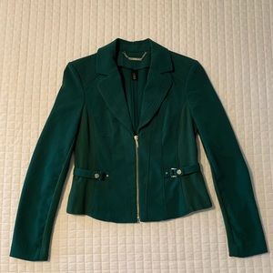 White House Black Market emerald blazer size 6